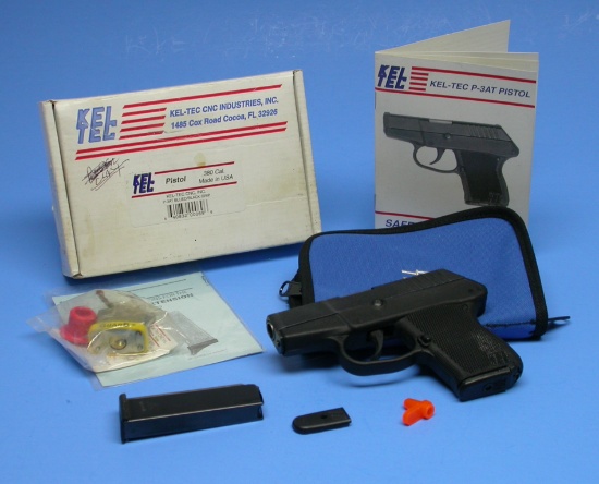 KEL-TEC P3AT .380 Semi Automatic Pistol FFL Required J6708 (DMJ1)