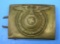 Nazi Germany World War II Issue SS Belt Buckle