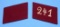 Imperial German WWII Numbered Coller Tabs