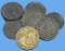 Nine German WWII era Nazi Pfenning and Mark Coins