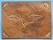 German WWII Leather Luftwaffe Embossed Art