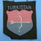 German SS WWII era Turkistan Foreign Volunteer Patch