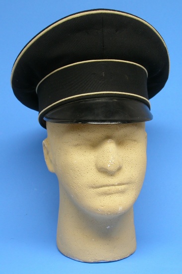 Nazi German World War II Issue SS Visor Cap