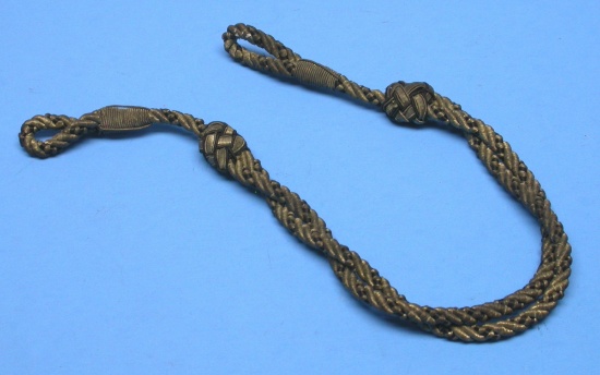 German Military WWII era Marksmanship Lanyard