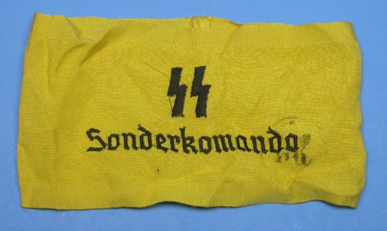 German SS Sonderkomando Inmate Armband