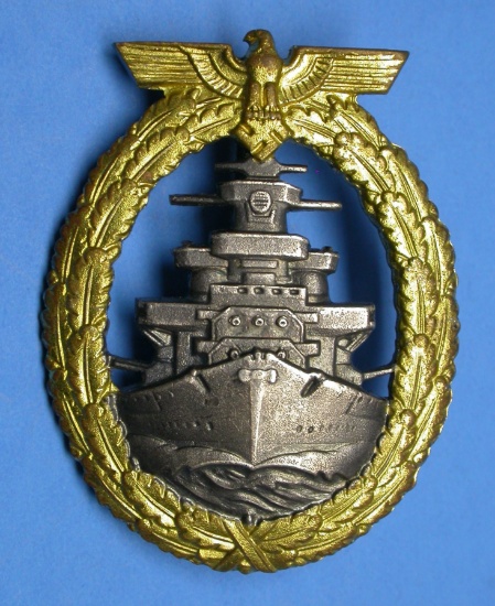 German Kriegsmarine WWII High Seas Fleet Badge