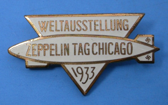 German Pre-WWII Zeppelin Pin