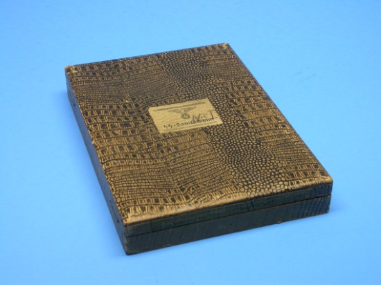 German WWII SS Sanitatsamt Medical Slide Box