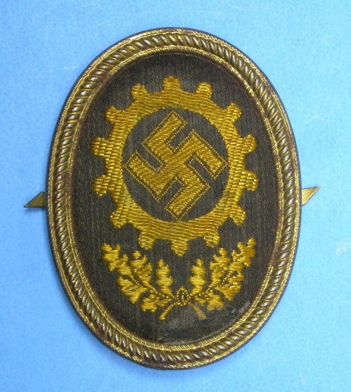 German DAF WWII Nazi Badge