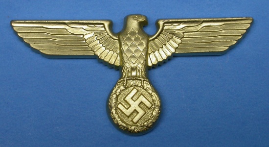 German Nazi Military WWII Eagle Hat Eagle Pin