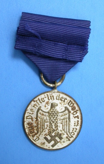 German Nazi WWII 4-Year Service Medal