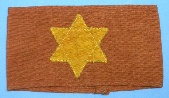 German WWII Jewish Concentration Camp Armband