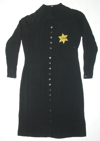 German WWII Jewish Female Concentration Camp Dress