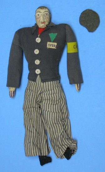 German WWII Concentration Camp KAPO Doll