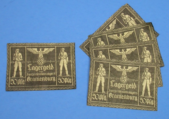 German WWII Concentration Camp Lagergeld Currency