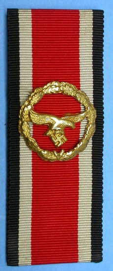 German Luftwaffe WWII Ribbon & Honor Clasp Attachment