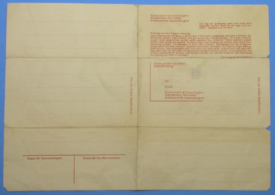 German Military WWII Post Card