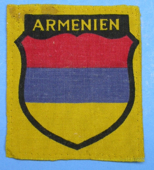 German SS WWII era Armenien Foreign Volunteer Patch