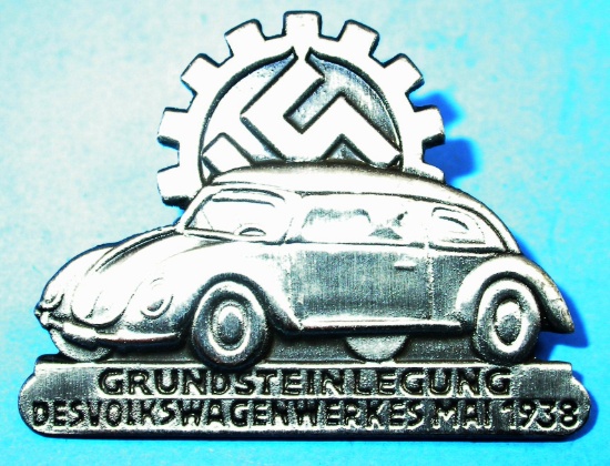 German WWII Volkswagon Tinnie Pin