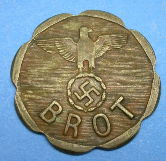 German WWII Bread (BROT) Token Coin