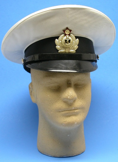 Soviet Naval NCO Visor Hat