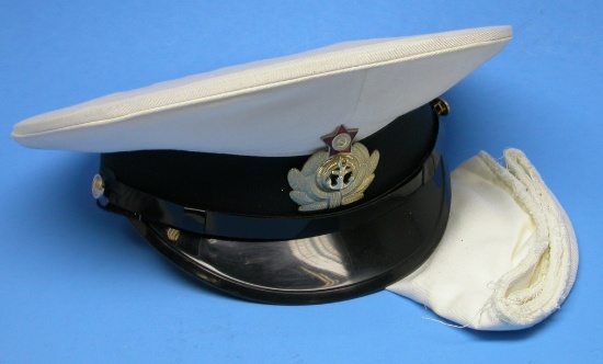 Soviet Naval NCO Visor Hat