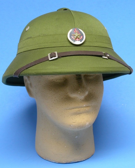 North Vietnamese Navy Pith Helmet