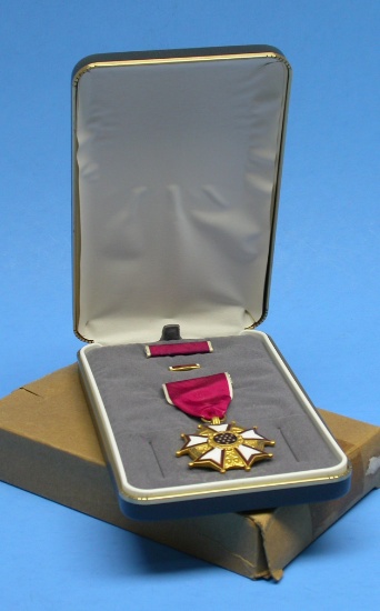 US Military Cased Legion of Merit Medal
