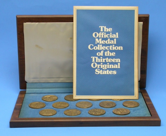 Metallic Art Company "Thirteen Original States" Coin Set