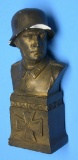 Nazi Germany World War II Issue Plaster Soldiers Bust
