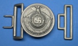 German SA/SS WWII Officer's Dress Belt Buckle