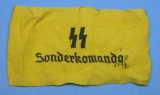 German SS Sonderkomando Inmate Armband