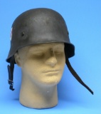 German Military WWII M34 Medic Helmet