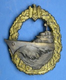 German Kriegsmarine WWII Destroyer Badge