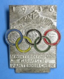 German Pre-WWII 1936 Winter Olympics Pin