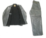 German Kriegdmarine WWII Leather Foul Weather U-Boat Uniform
