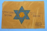 German WWII era Polish Ghetto multi-piece Jewish Inmate Armband