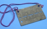 German WWII POW Stammlager Dog Tag