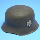 Nazi German World War II Era Childrens Papermache Helmet