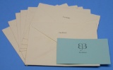 Seven German WWII Eva Braun Envelopes