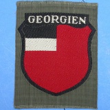 German SS WWII era Georgian Foreign Volunteer Patch