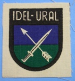 German SS WWII era Idel-Ural Foreign Volunteer Patch