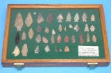 Set of Native American Arrow Heads & Projectile Points