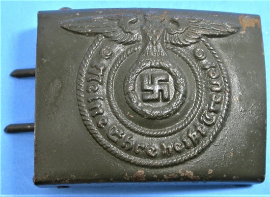 German SS WWII Enlisted Man Belt Buckle (BA)