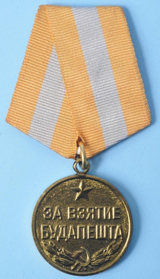 Soviet Medal for the Capture of Budapest (A)