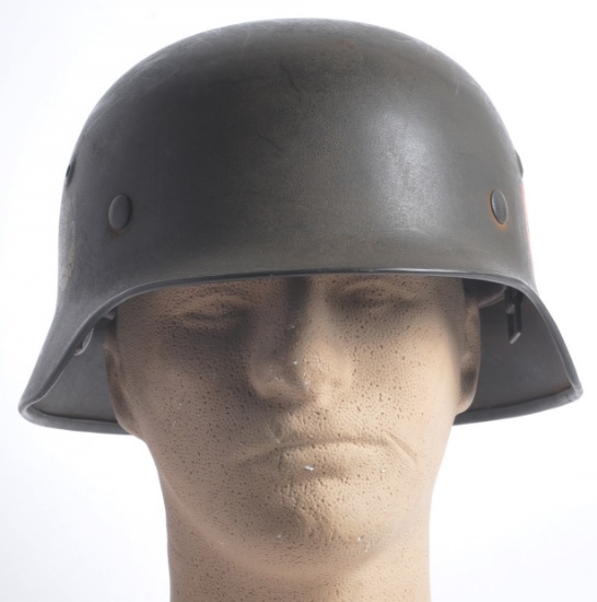 German SS WWII Double-Decal M35 Combat Helmet (KID)