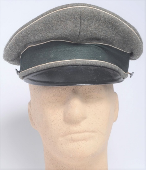 German Army WWII Enlisted Visor Hat (KID)