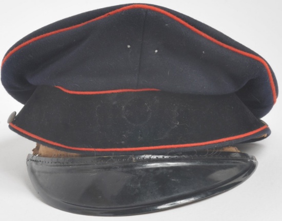 German Fire-Police WWII Visor Hat (KID)