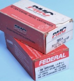 One Box of PMC .38 Super 130 Grain and One Box 38 Special +P+ 147 Grain (MOS)