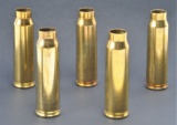 Five Like New 20mm Brass Cartridge Cases (RT)